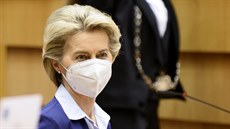 �éfka Evropské komise Ursula von der Leyenová na snímku z 10. b�ezna 2021