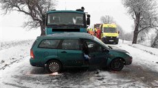 Nehoda u Havran� na Mostecku si vy�ádala jeden lidský �ivot.