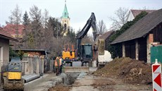 Ronov nad Doubravou začal stavět kanalizaci a čističku odpadních vod za 150...