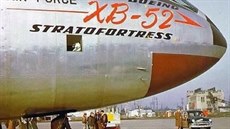 Pro XB-52 piel den "D" 2.10. 1952.