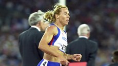 Helena Fuchsová na olympijských hrách v Sydney.