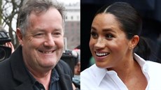 Piers Morgan a manelka prince Harryho Meghan