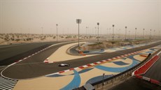 Nikita Mazepin z Haasu pi testech F1 v Bahrajnu