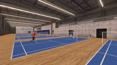 Na předměstí Plzně začala stavba nové sportovní víceúčelové haly Krašovská se...
