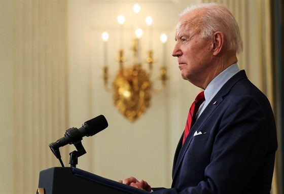 Americký prezident Joe Biden (23. bezna 2021)