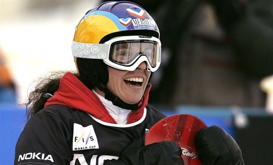 Francouzská snowboardistka Julie Pomagalská v roce 2006.