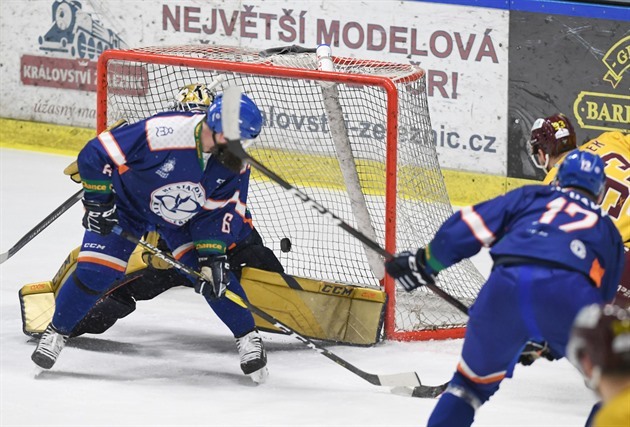 Litoměřičtí hokejisté vyhráli ve Vrchlabí a už vedou první ligu