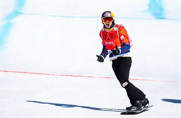 Snowboardcrossařka Adamczyková byla třetí v kvalifikaci na závod SP v Itálii