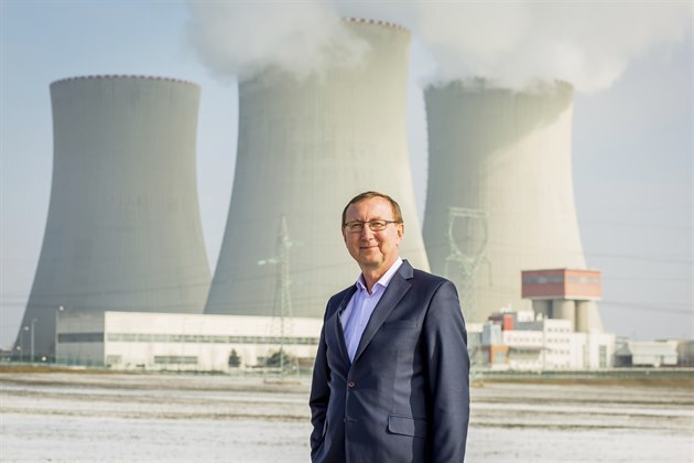 Jan Kruml je editelem Jaderné elektrárny Temelín.
