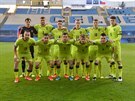 eský tým na spolené fotografii ped zápasem proti Slovinsku