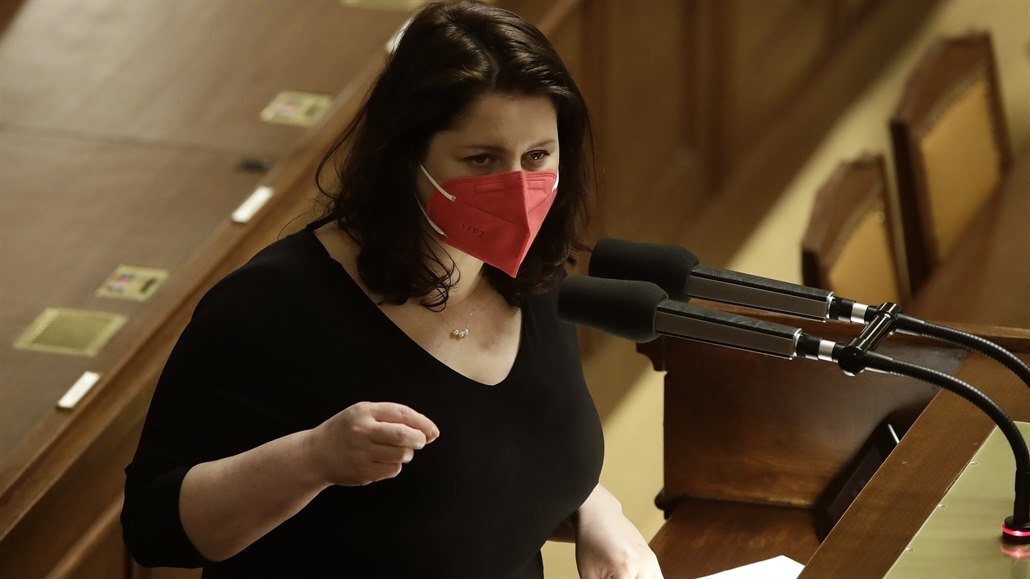Jana Malá�ová ministryn� práce a sociálních v�cí �R (23.b�ezna 2021)