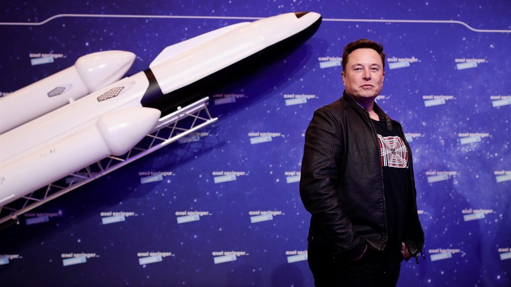 Miliardář Elon Musk 