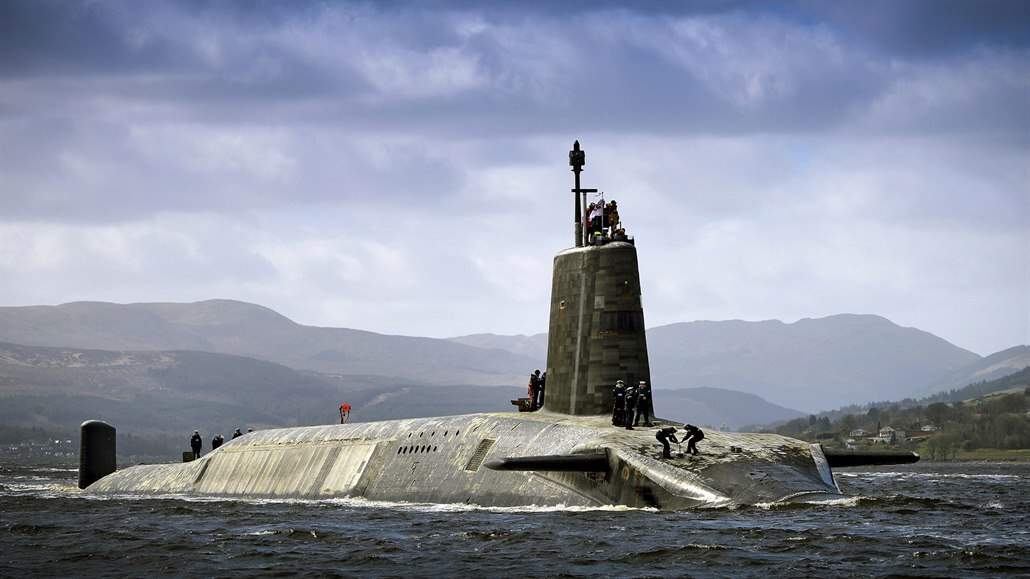Britská jaderná ponorka třídy Vanguard