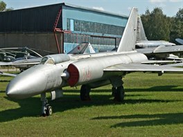Lavočkin La-250 v leteckém muzeu v Moninu