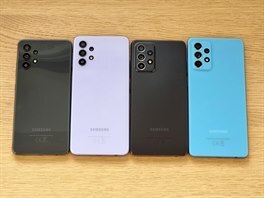 Samsung Galaxy A32, A32 5G, A52 5G a A72