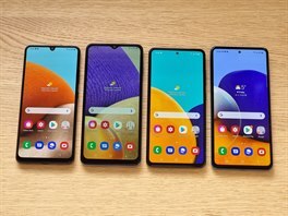Samsung Galaxy A32, A32 5G, A52 5G a A72
