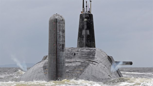 Britská jaderná ponorka třídy Vanguard