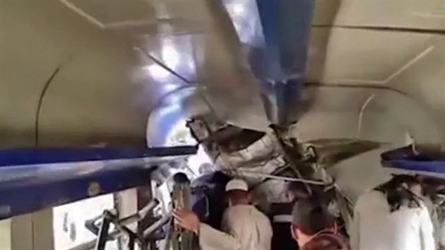 Srážka vlaků v egyptské provincii Suhág. Zemřelo nejméně 32 lidí. (26. března 2021)