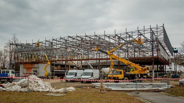 Na eskobudjovickm vstaviti pokrauj prce na rekonstrukci pavilonu Z.