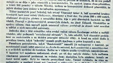 Jeden z leták redaktor rozhlasové stanice Svobodná Evropa z roku 1953, který...