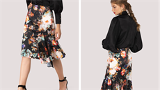 Kvtinové sukn mete kombinovat do stylu elegantního, leérního i...