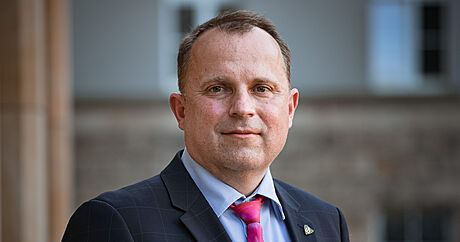 Vítz volby rektora Univerzity Palackého v Olomouci Martin Procházka.