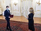 Slovenská premiérka Zuzana aputová pijala demisi premiéra Igora Matovie....