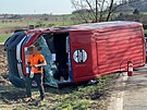 Tragick nehoda u obce elezn na Berounsku. (31.3.2021)