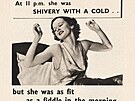 Reklama v britském asopise z roku 1938 na britskou verzi aspirinu - Genasprin.