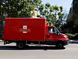 royal mail britská královská po�ta dodávka
