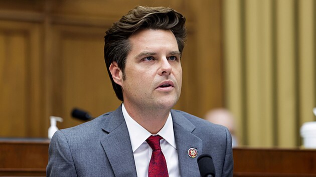 Republikánský kongresman Matt Gaetz (29. července 2020)