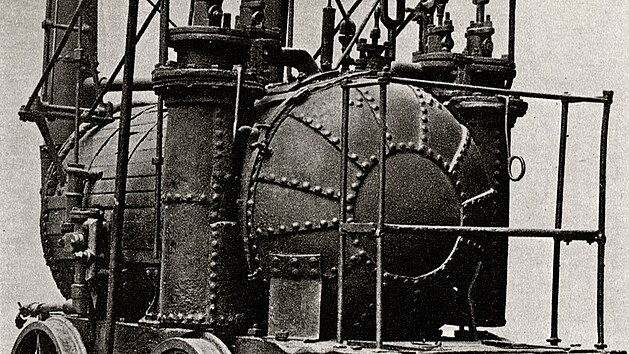 Jedna z prvních lokomotiv: Hedleyho Bafající Billy