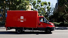 royal mail britská královská pota dodávka