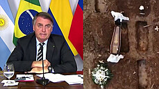 V Brazílii umírá ím dál více lidí, Bolsonaro mní ministry.