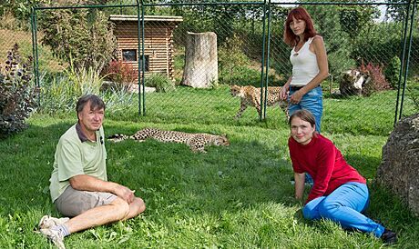 Návtvníci zookoutku v Radosticích u Brna mohou obvykle obdivovat nkolik...