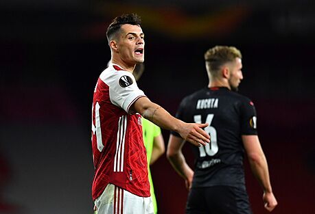 Granit Xhaka z Arsenalu.