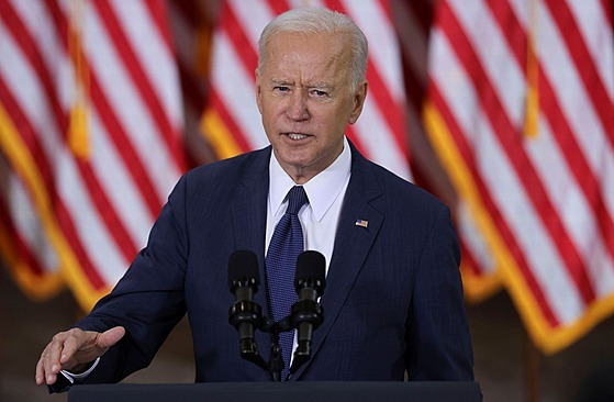 Americký prezident Joe Biden (31. bezna 2021)