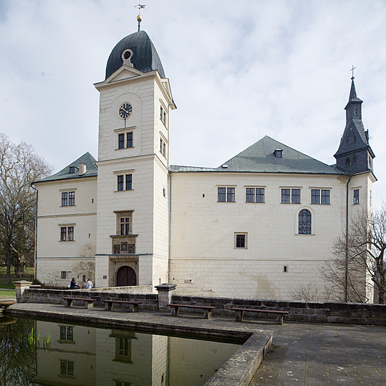 Do nkterých dleitých oprav se nyní pustili na zámku Hrubý Rohozec.