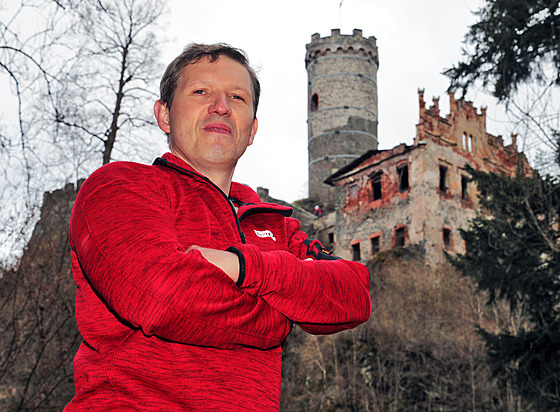 Pavel Palacký, majitel hradu a zámku Horní hrad (Hauenštejn).