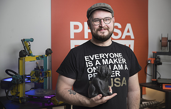 Josef Průša, zakladatel společnosti Prusa research a výrobce 3D tiskáren