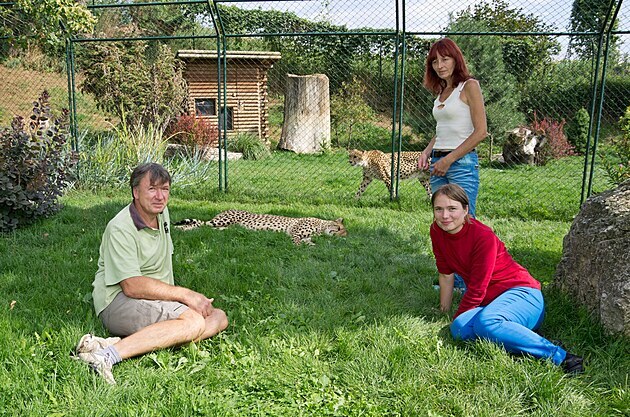 Návtvníci zookoutku v Radosticích u Brna mohou obvykle obdivovat nkolik...