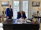 Trumpova nová kancelá (7. dubna 2021)