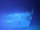 Výzkumníkm se podailo vbec poprvé ponoit k vraku torpédoborce USS Johnston,...