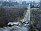 Frekventovan� silnice II/150 mezi Prost�jovem a Ohrozim� pat�� mezi nejv�ce...