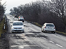 Frekventovan� silnice II/150 mezi Prost�jovem a Ohrozim� pat�� mezi nejv�ce...