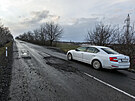 Frekventovan� silnice II/150 mezi Prost�jovem a Ohrozim� pat�� mezi nejv�ce...