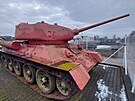 Tank T 34/85 odevzdan pi zbraov amnestii