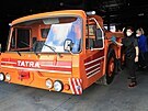 B�hem �ter� se do muzea p�est�hoval tak� leti�tn� taha� Tatra 815 TPL 6x6....