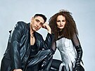 Martin Písaík a Iva Pazderková jako 2 Unlimited v show Tvoje tvá má známý...