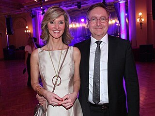 Monika Arenbergerová a její manžel Petr Arenberger (2016)